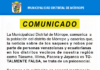 COMUNICADO N°038- 2020: FALSA NOTICIA DE SAQUEOS EN MÓRROPE